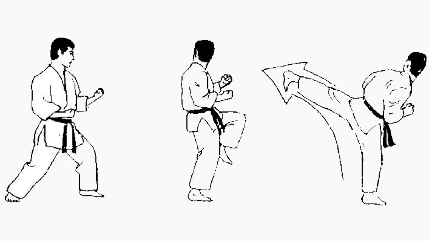 Detail Gambar Tendangan Karate Nomer 26