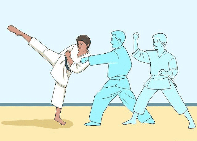 Detail Gambar Tendangan Karate Nomer 39
