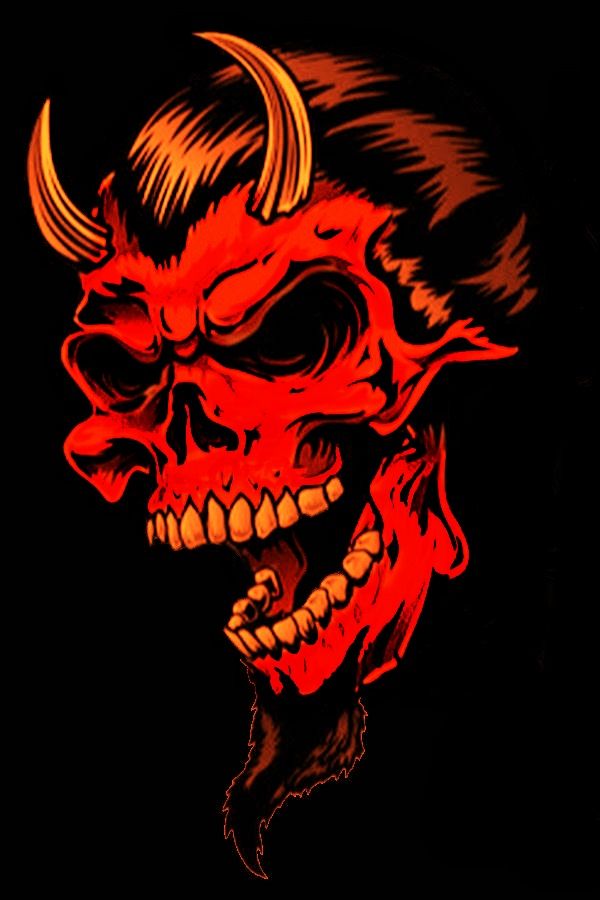 Detail Gambar Tengkorak Devil Nomer 8