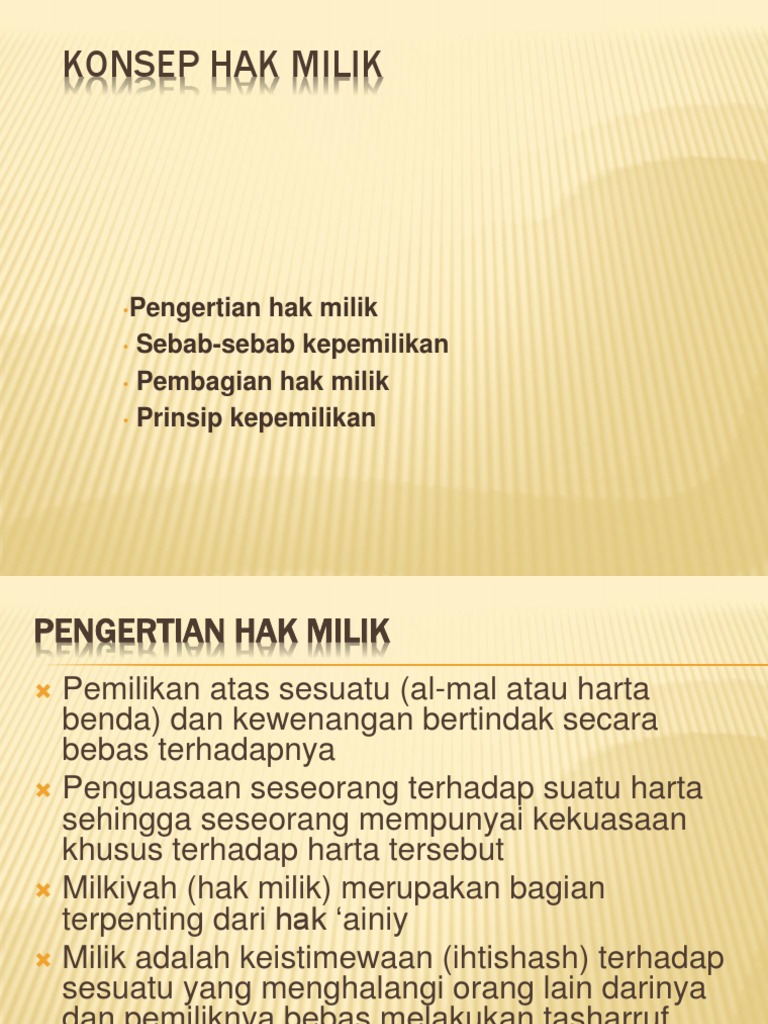 Detail Gambar Tentang Hak Milik Nomer 15