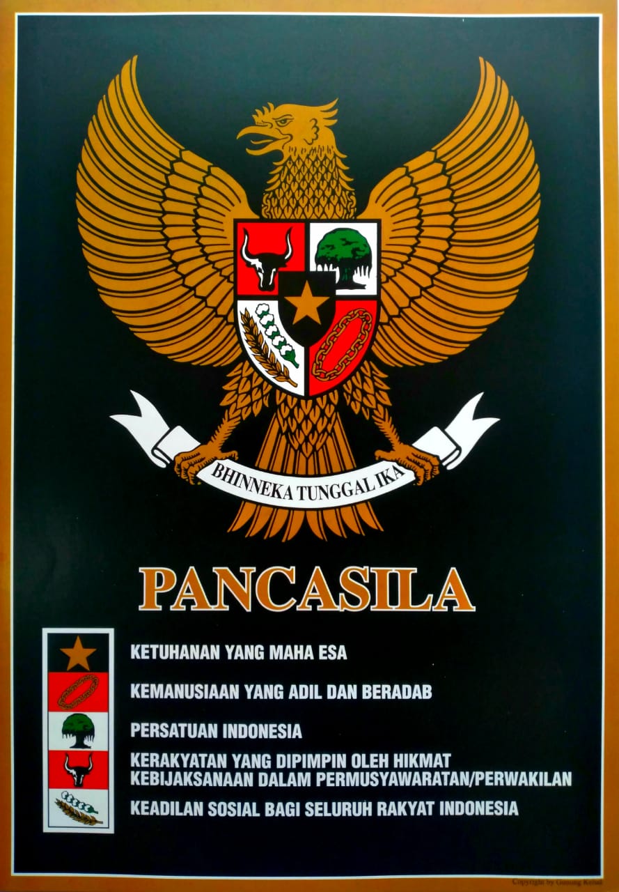 Detail Gambar Tentang Republik Indonesia Lukisan 3d Pancasila Nomer 47