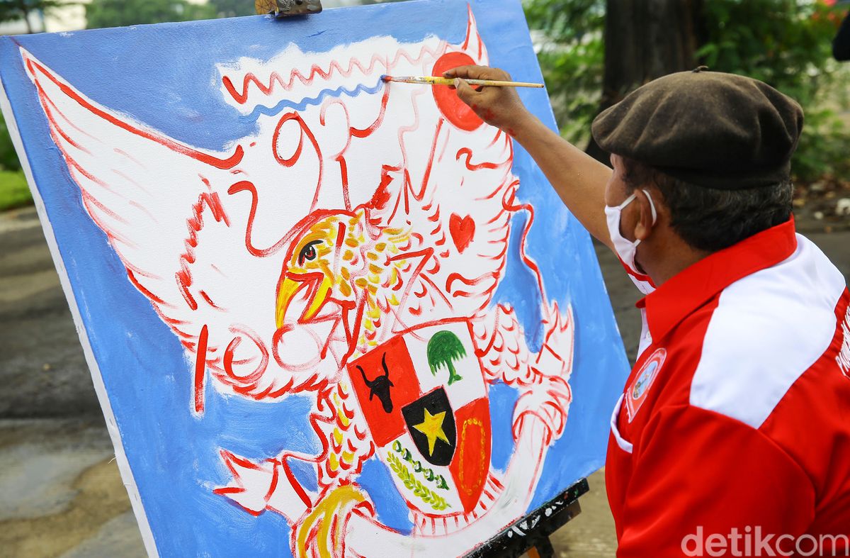 Detail Gambar Tentang Republik Indonesia Lukisan Pandangan Warga Tentang Pancasila Nomer 14