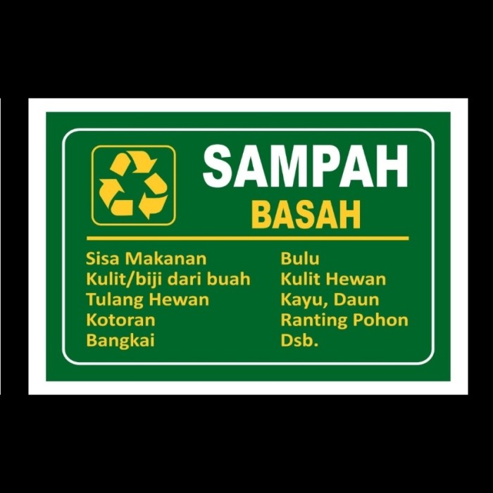 Detail Gambar Tentang Sampah Basah Nomer 5