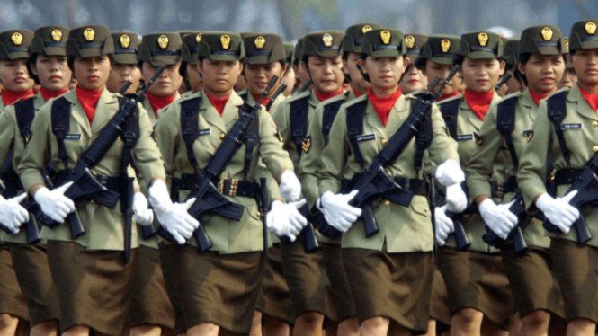 Detail Gambar Tentara Wanita Indonesia Nomer 47