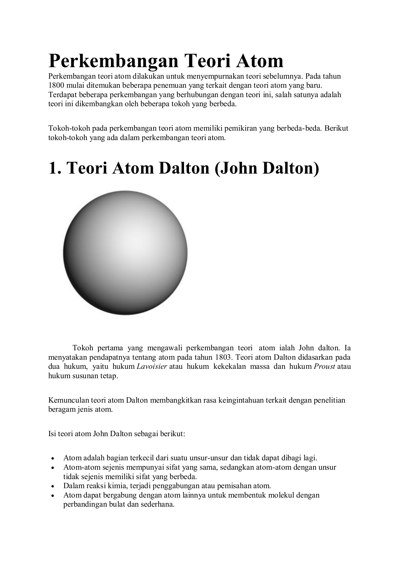 Detail Gambar Teori Atom John Dalton Nomer 49