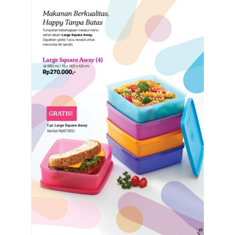 Detail Gambar Tepak Makan Tupperware Nomer 49