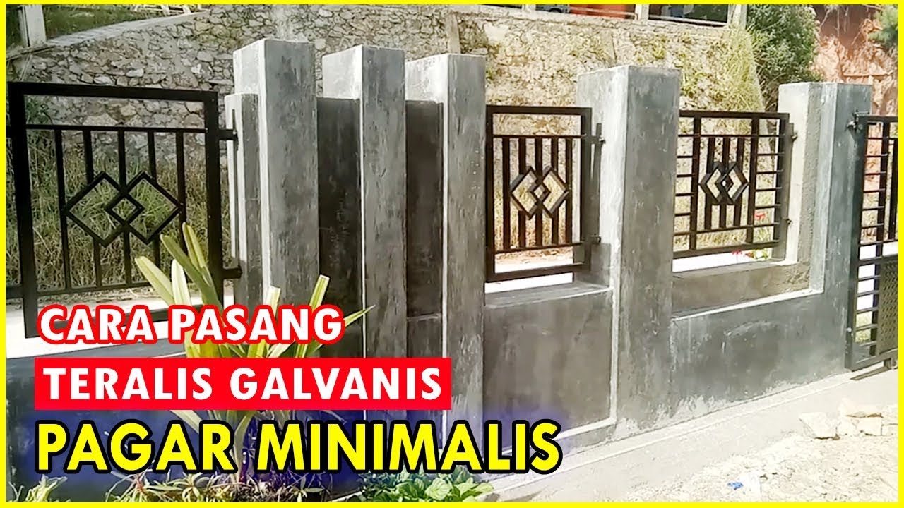 Detail Gambar Teralis Pagar Minimalis Nomer 7