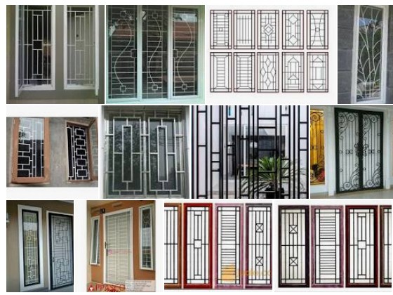 Detail Gambar Teralis Pintu Minimalis Nomer 6