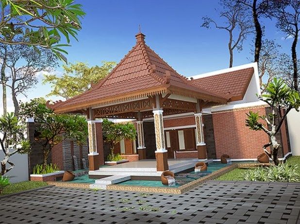 Detail Gambar Teras Rumah Limasan Nomer 14