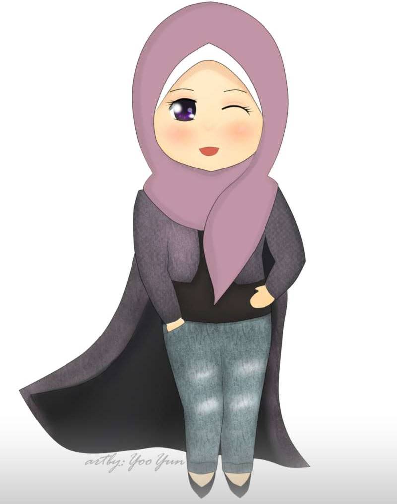 Detail Gambar Terimakasih Muslim Gambar Muslim Kartun Nomer 46