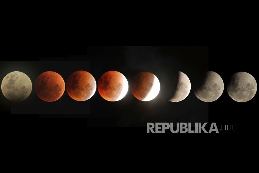 Detail Gambar Terjadinya Gerhana Bulan Nomer 25