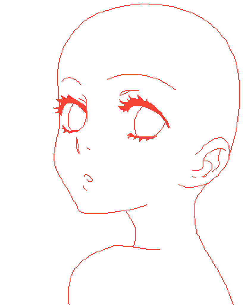 Detail Anime Faces Base Nomer 2