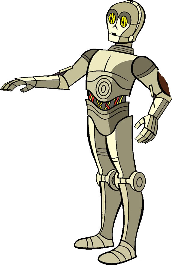 Detail C3po Roboter Nomer 12