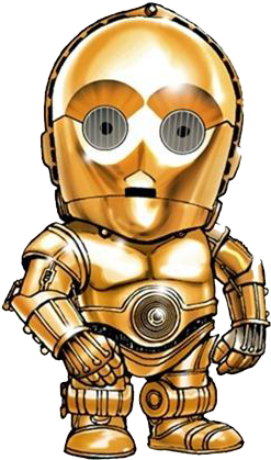 Detail C3po Roboter Nomer 17