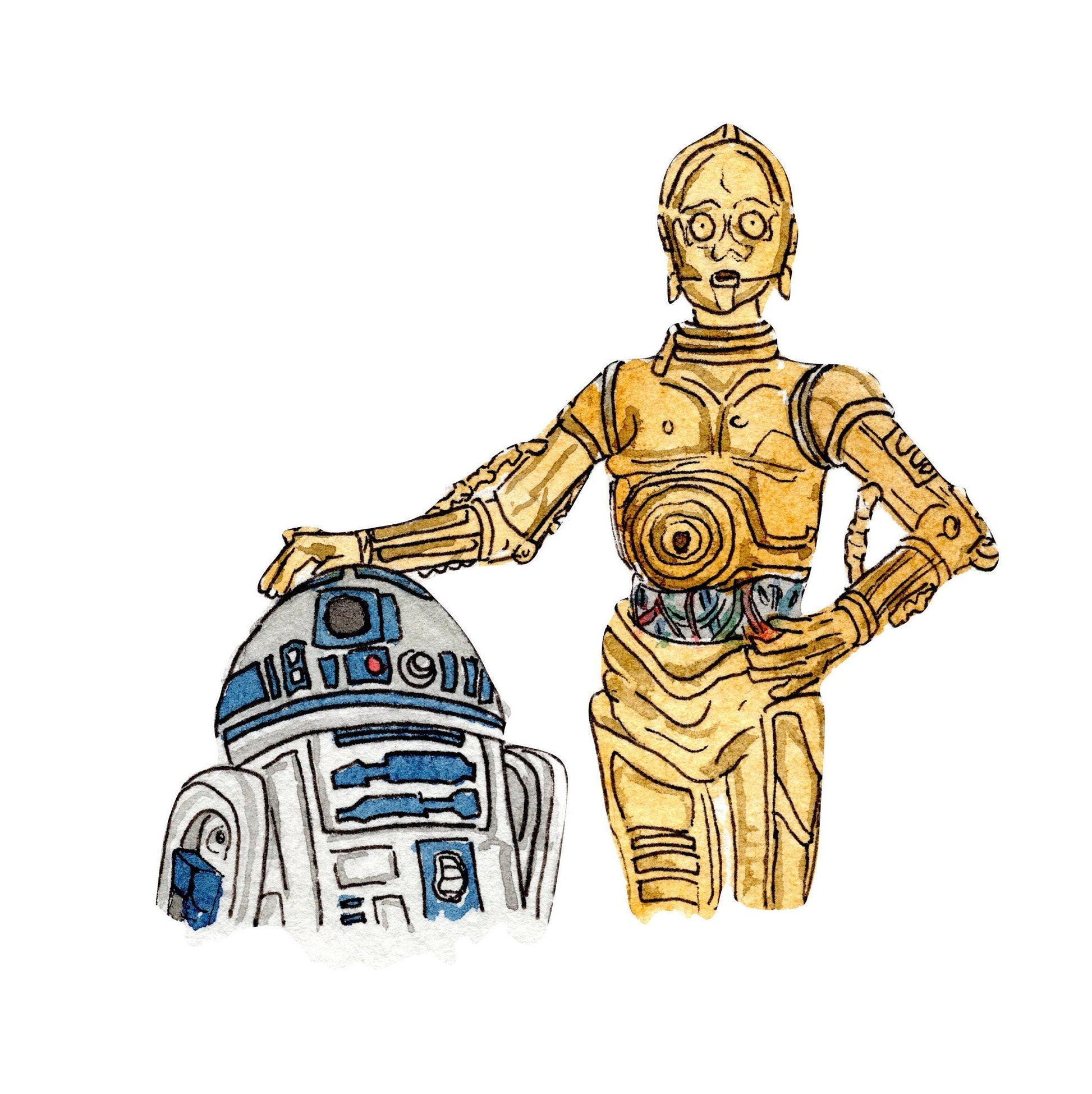 Detail C3po Roboter Nomer 20