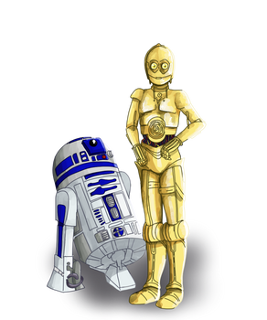 Detail C3po Roboter Nomer 24