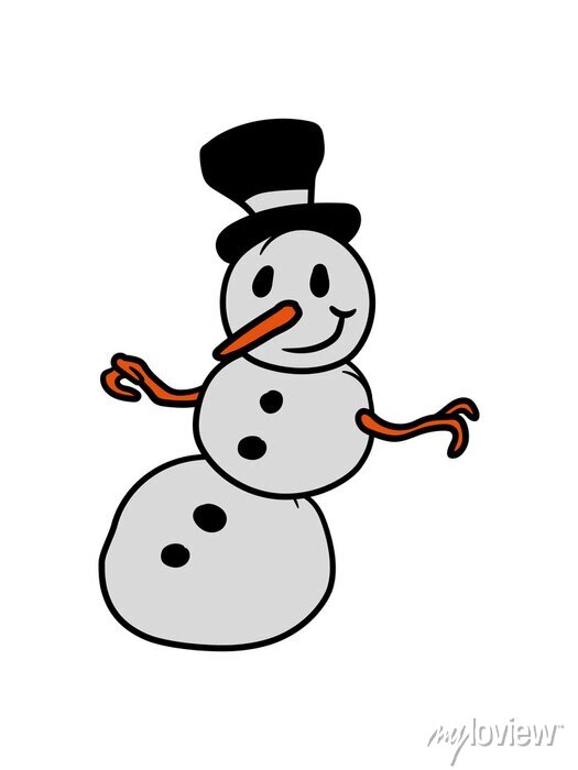 Detail Clipart Schneemann Nomer 10