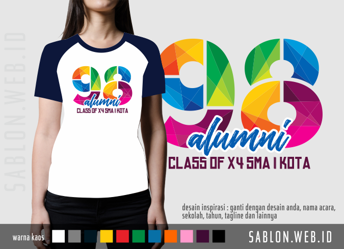 Detail Desain Baju Angkatan Sma Nomer 32