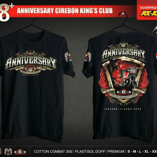 Detail Desain Baju Anniversary Club Motor Nomer 2