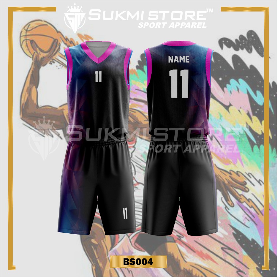 Detail Desain Baju Basket Nomer 15