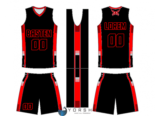 Detail Desain Baju Basket Nomer 50