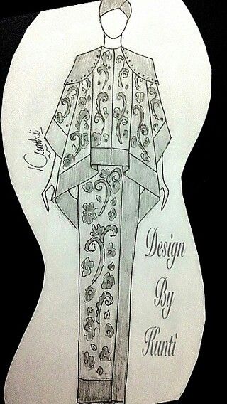 Detail Desain Baju Batik Dress Nomer 31