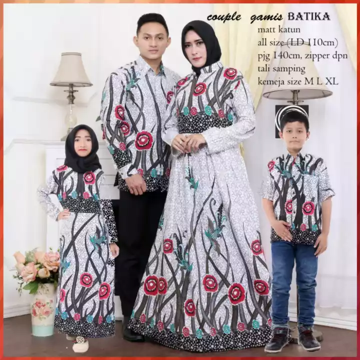 Detail Desain Baju Couple Ayah Ibu Dan Anak Nomer 36