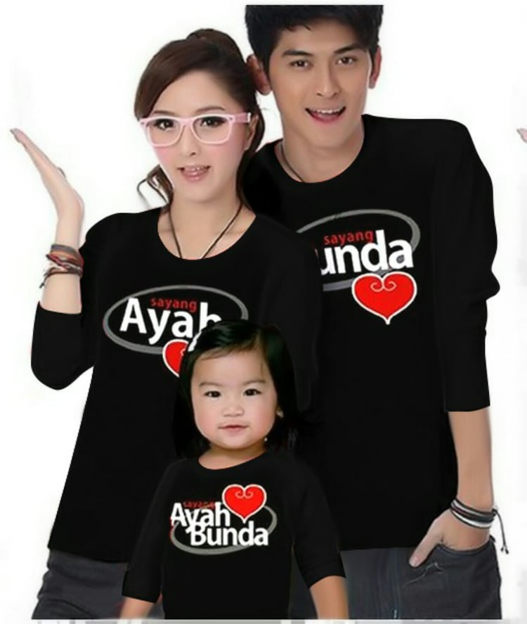 Detail Desain Baju Couple Ayah Ibu Dan Anak Nomer 51