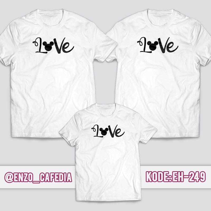 Detail Desain Baju Couple Tulisan Nomer 12