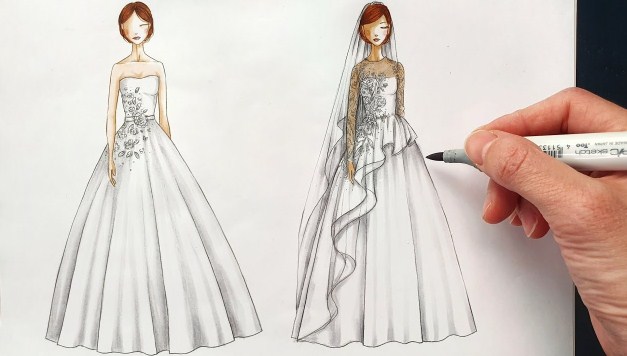 Detail Desain Baju Dress Panjang Nomer 16