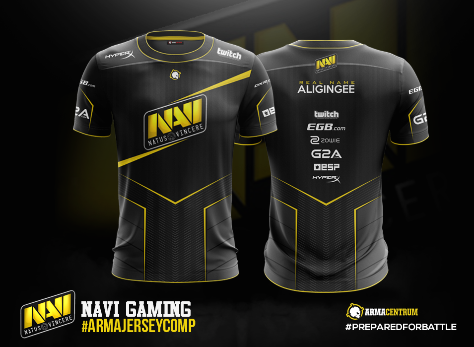 Detail Desain Baju Esport Nomer 27