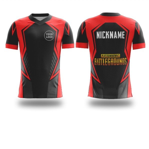 Detail Desain Baju Esport Pubg Nomer 7