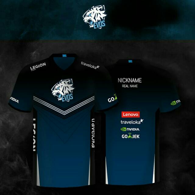 Detail Desain Baju Evos Nomer 12