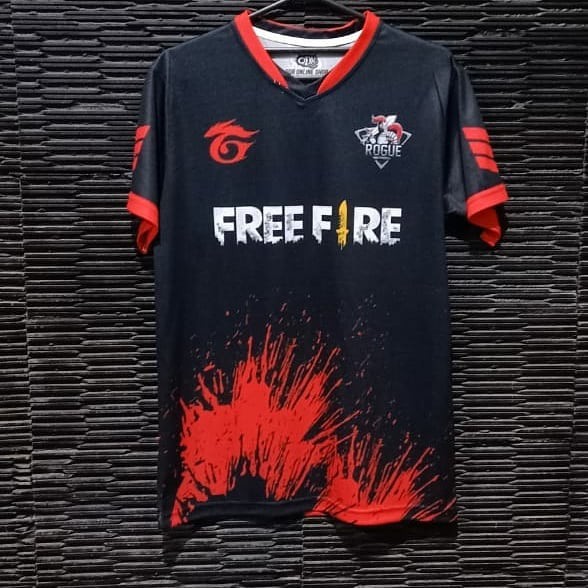 Detail Desain Baju Free Fire Polos Nomer 18