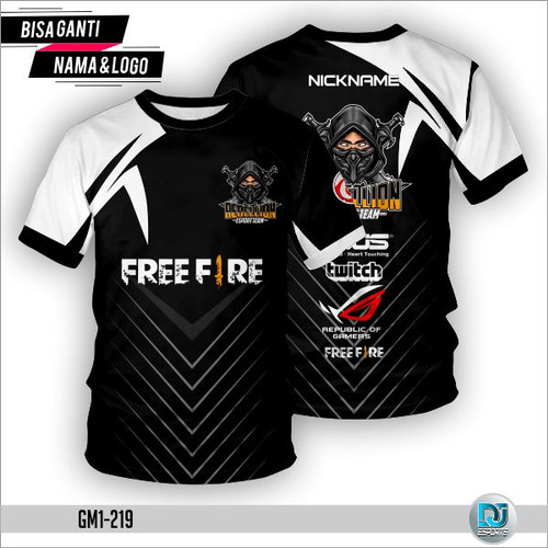 Detail Desain Baju Free Fire Polos Nomer 35