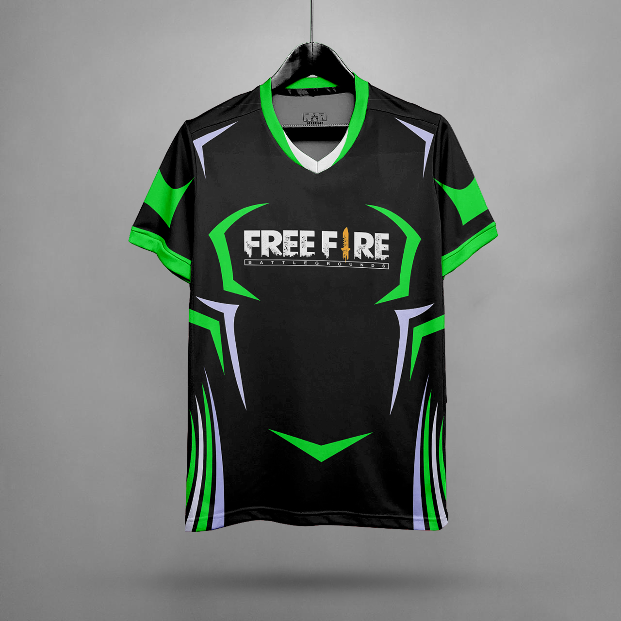 Detail Desain Baju Free Fire Polos Nomer 45