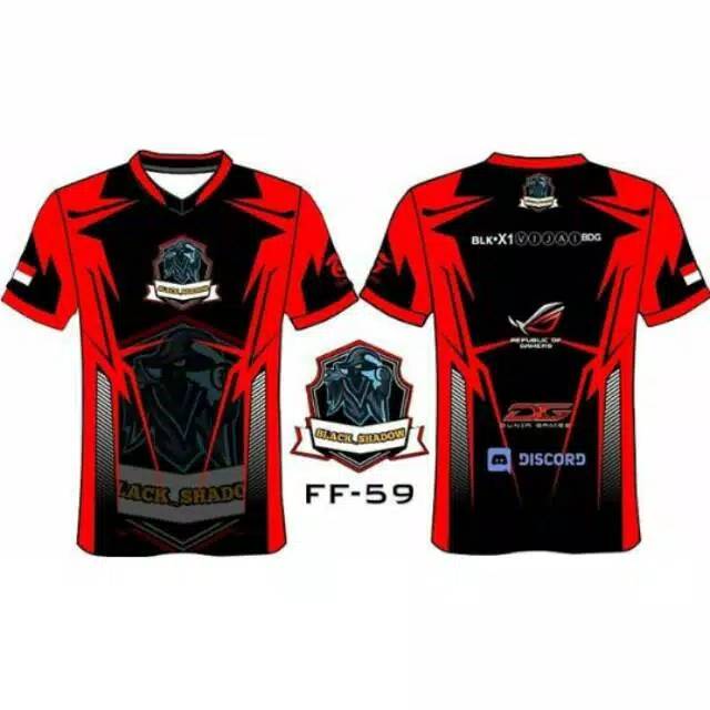 Detail Desain Baju Free Fire Polos Nomer 56