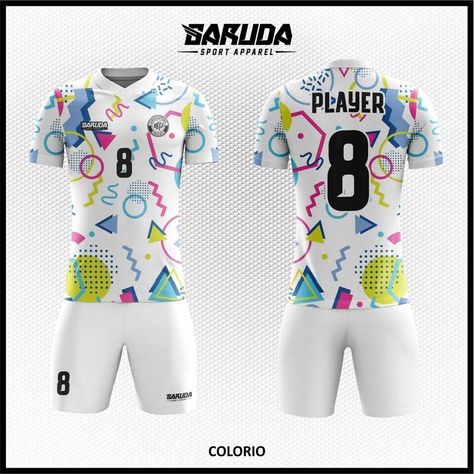 Detail Desain Baju Futsal Motif Bunga Nomer 10