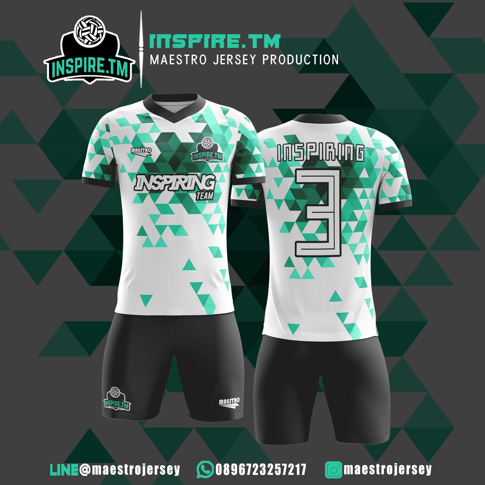 Detail Desain Baju Futsal Terkeren Nomer 15