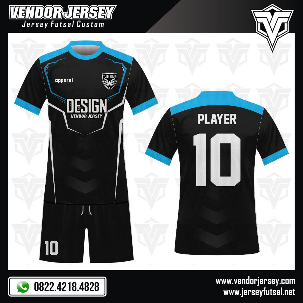 Detail Desain Baju Futsal Terkeren Nomer 30