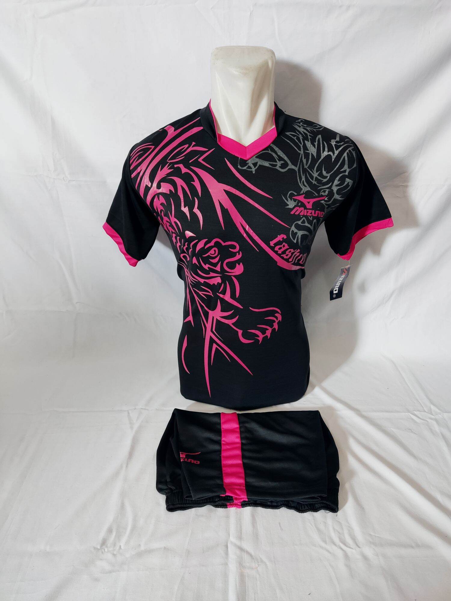 Detail Desain Baju Futsal Warna Pink Nomer 40