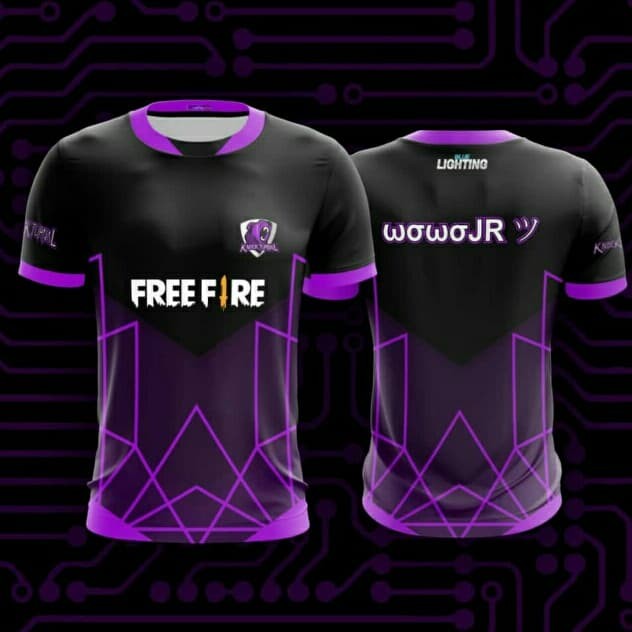 Detail Desain Baju Gaming Free Fire Nomer 18