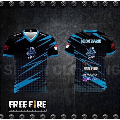 Detail Desain Baju Gaming Free Fire Nomer 42