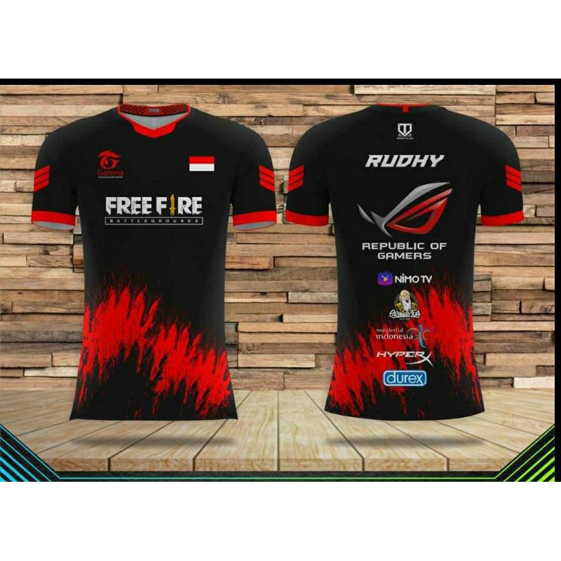 Detail Desain Baju Gaming Free Fire Nomer 52