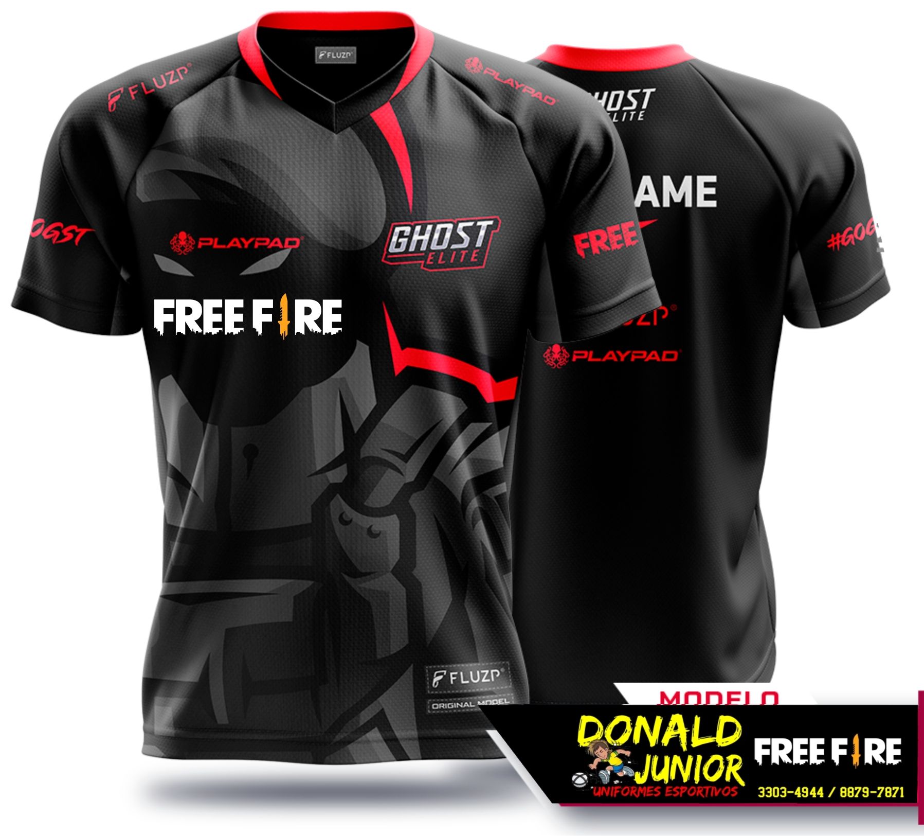 Detail Desain Baju Gaming Free Fire Nomer 54