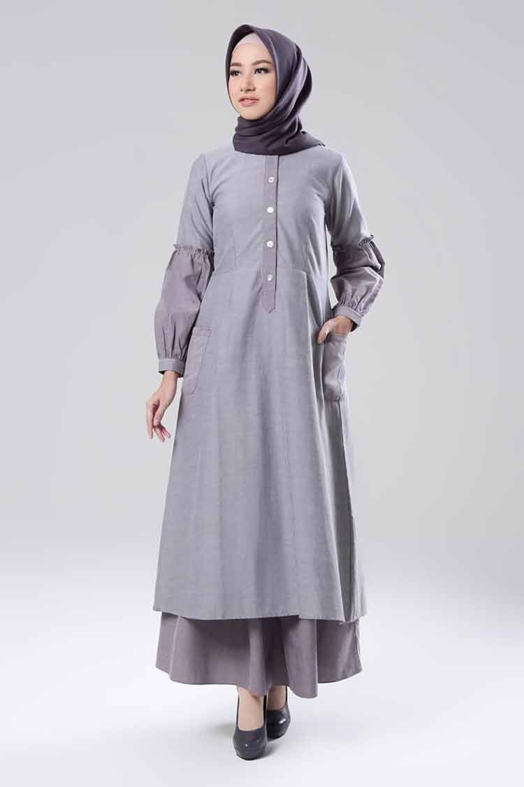 Detail Desain Baju Gamis Nomer 25