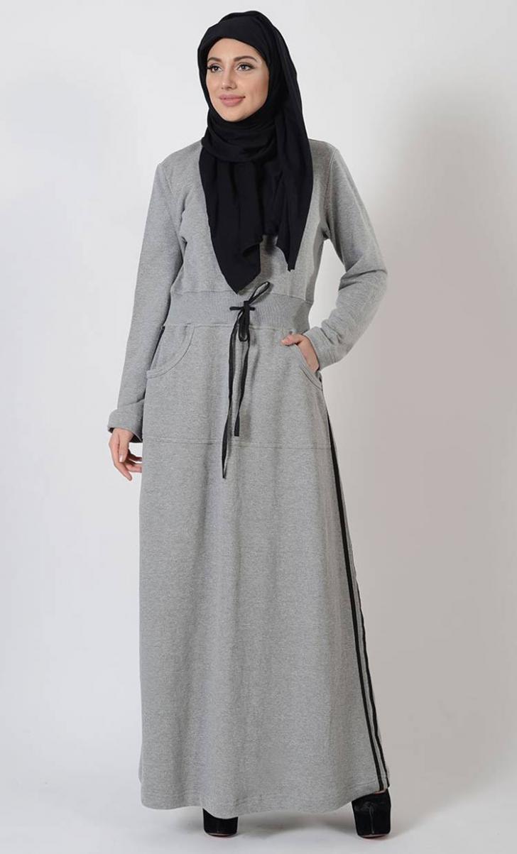 Detail Desain Baju Gamis Nomer 34