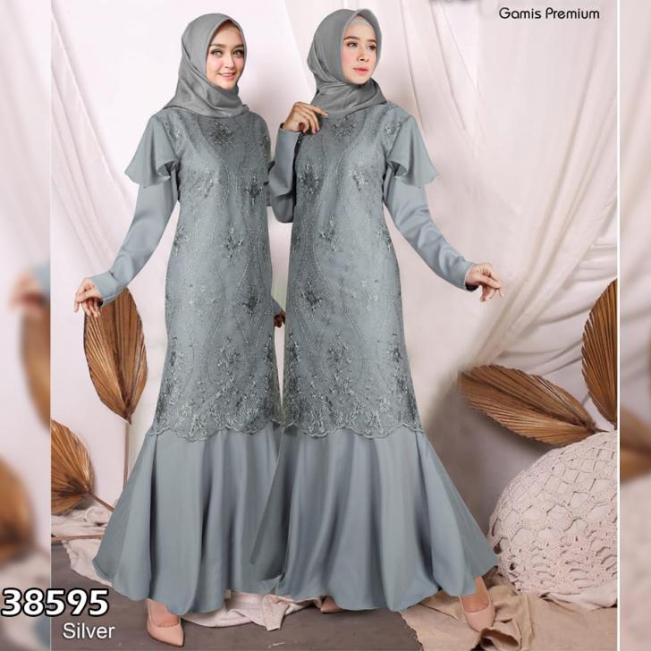 Detail Desain Baju Gamis Nomer 38