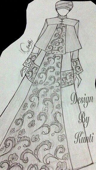 Detail Desain Baju Gamis Nomer 5