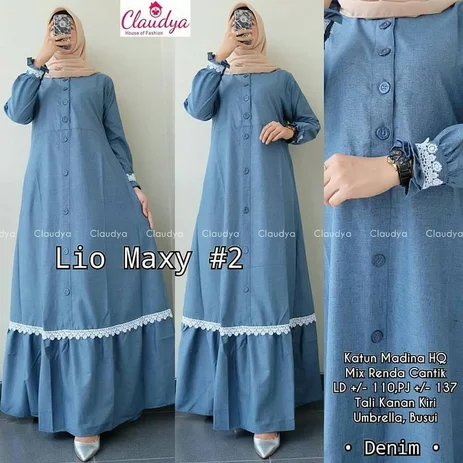 Detail Desain Baju Gamis Nomer 49